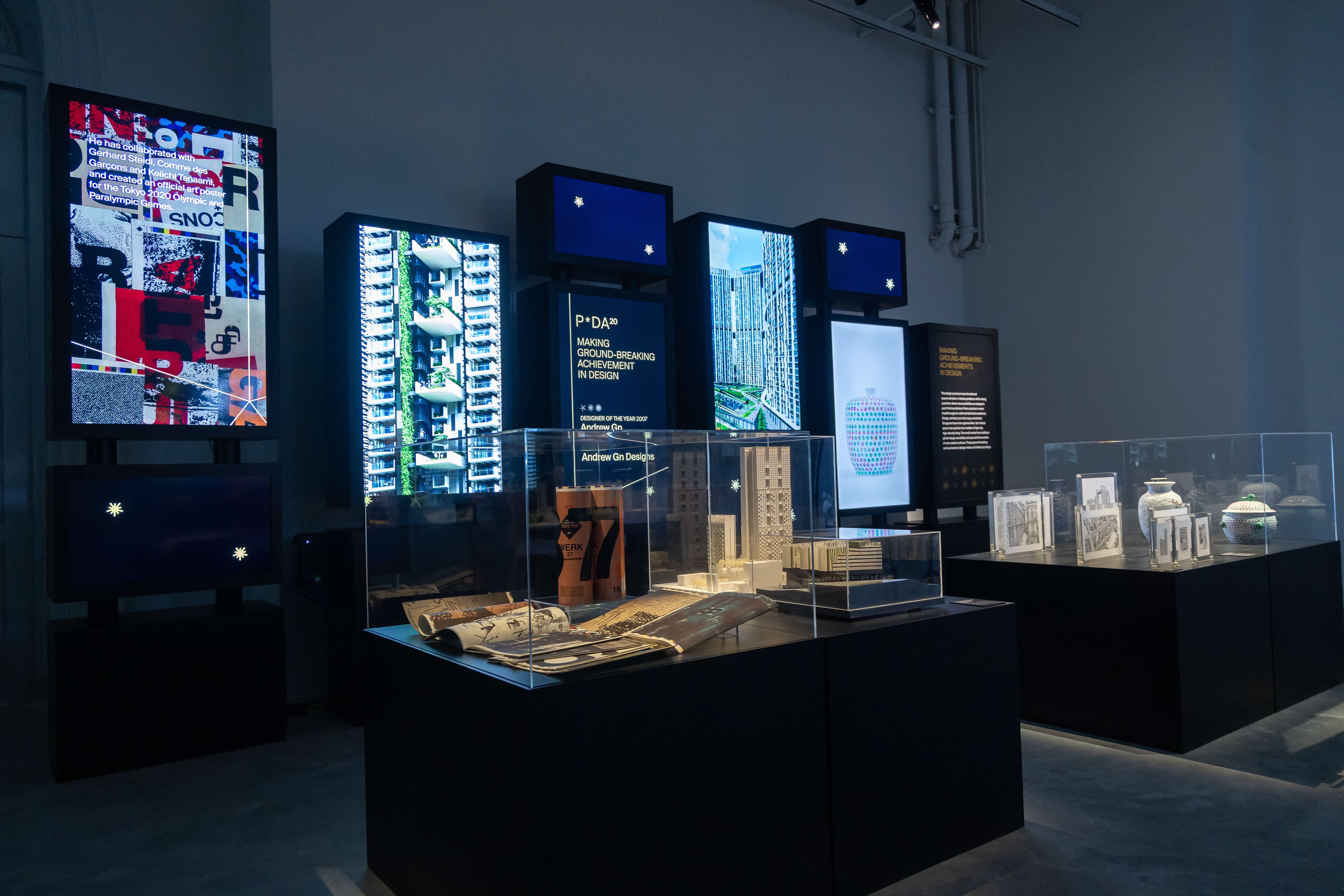 Exhibition view of P*DA20: Power of Singapore Design